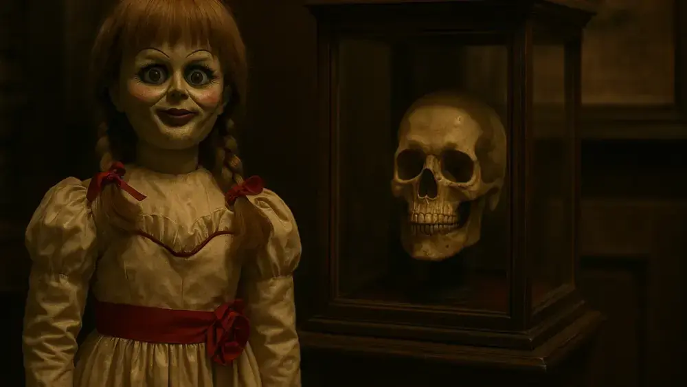 Annabelle 3 Volta Casa Gary Dauberman museu Warren artefatos