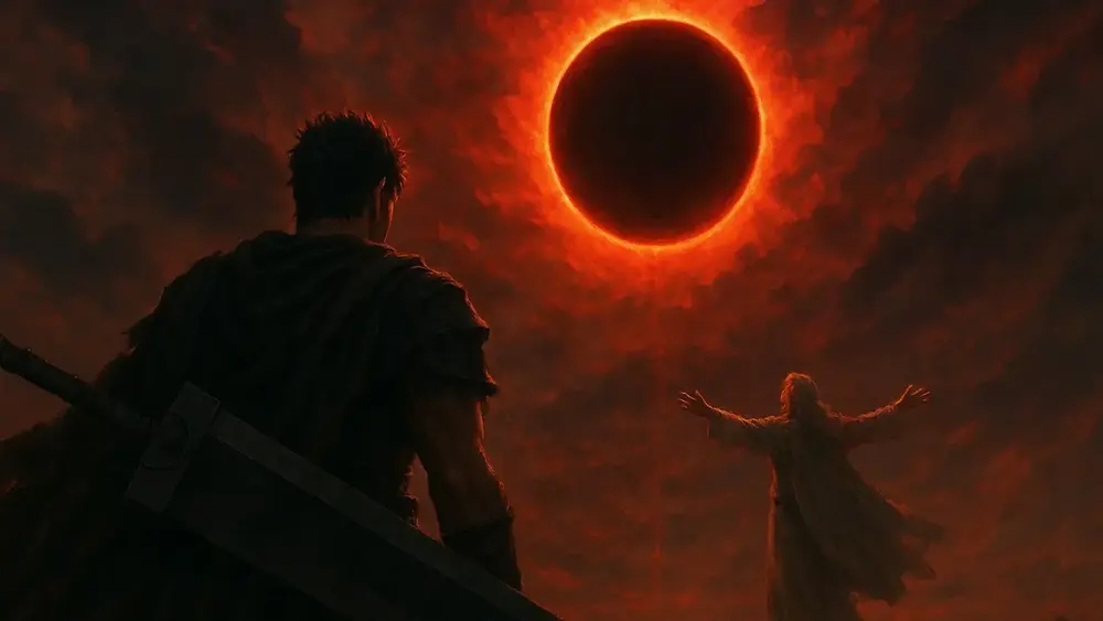 Berserk Filme Studio 4°C Guts Griffith Eclipse sacrifício