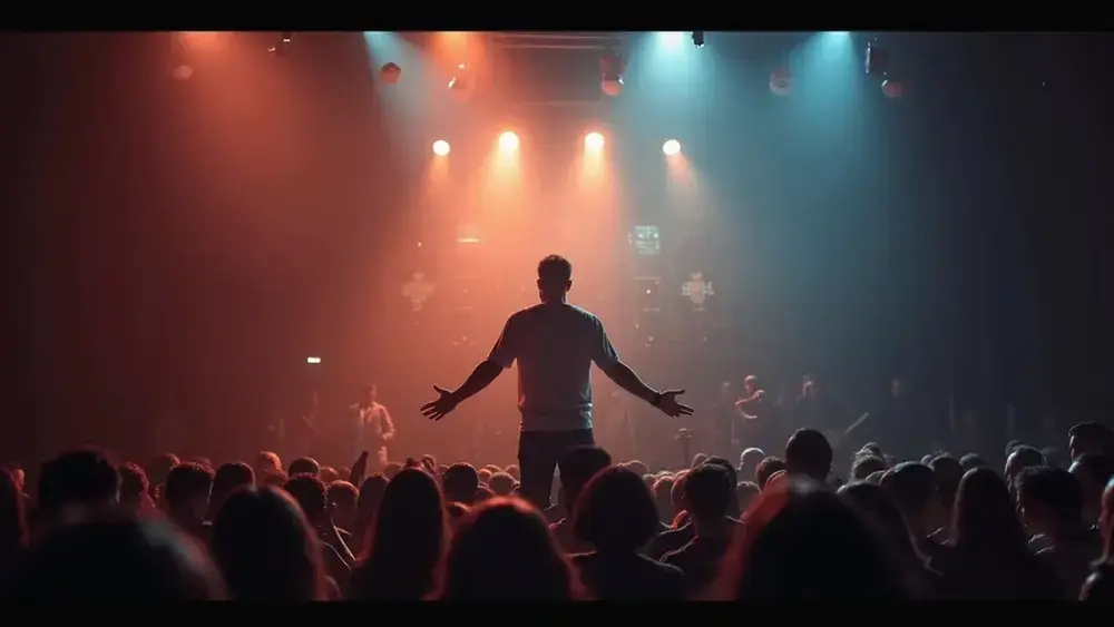 Como os filmes de shows ao vivo são gravados e produzidos