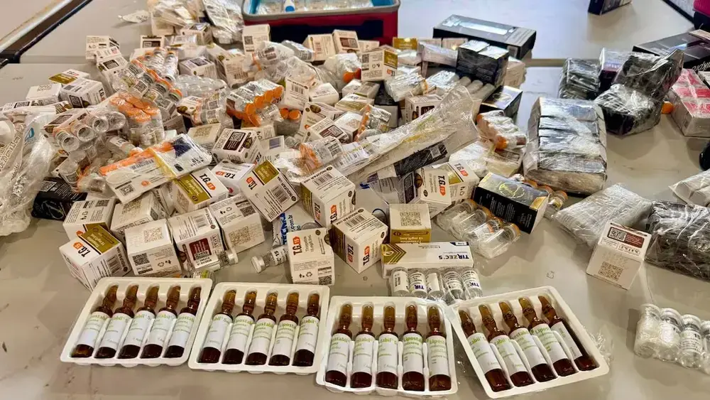 Contrabando de canetas emagrecedoras explode 1.000% em Foz do Iguaçu