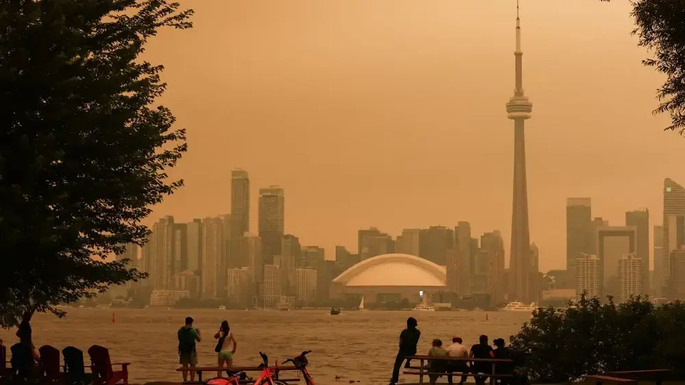 Fumaça de incêndios no Canadá cobre EUA e atinge Nova York