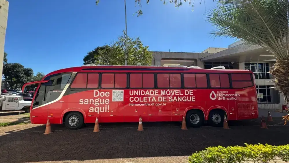 Hemocentro de Brasília promove coleta de sangue em Ceilândia