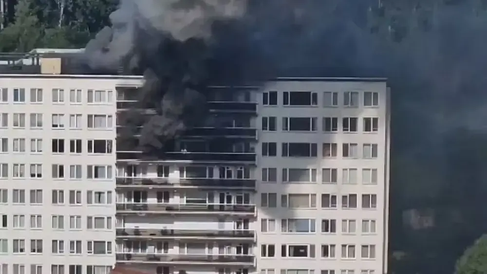 Incêndio em prédio na Bélgica deixa mortos e feridos