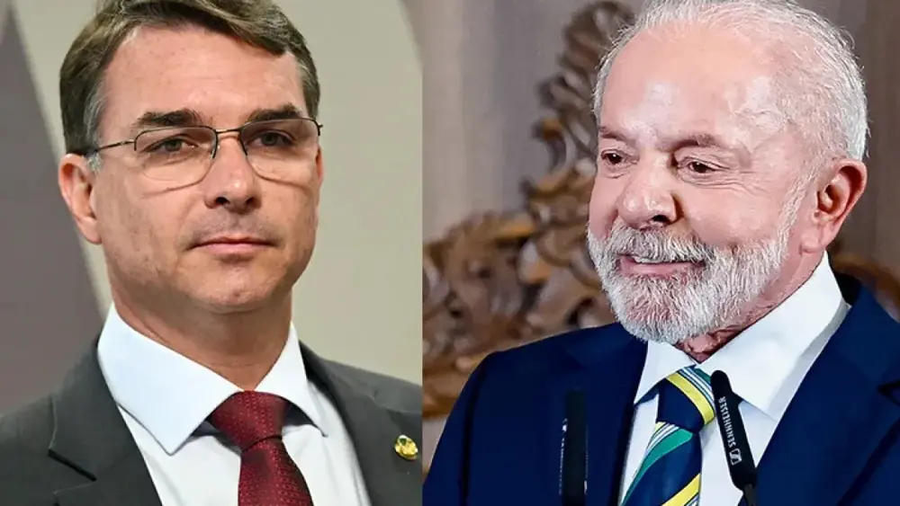 Lula lidera com 41% e Flávio Bolsonaro tem 36%, diz Nexus/BTG