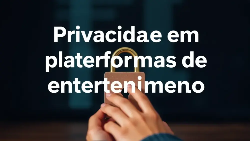 Privacidade em plataformas de entretenimento: o que observar antes de entrar