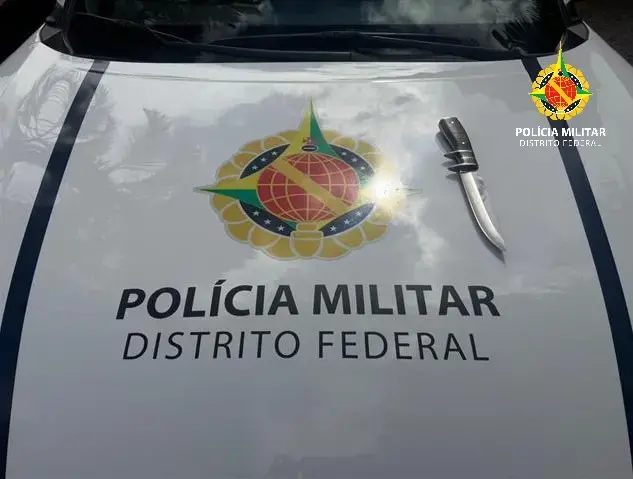 Suspeito preso por homicídio com faca na BR-020 em Sobradinho