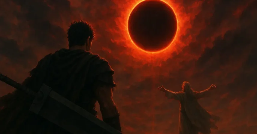 Berserk Filme Studio 4°C Guts Griffith Eclipse sacrifício