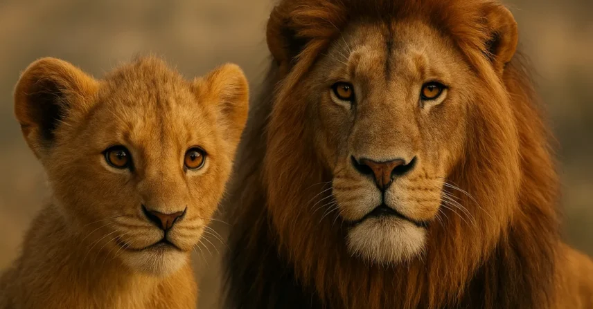 Como animadores Disney criaram Simba Mufasa expressões realistas