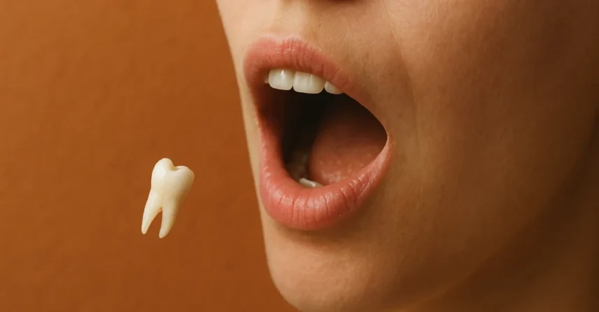 Sonhar com 1 dente caindo: mudanças inesperadas e inseguranças