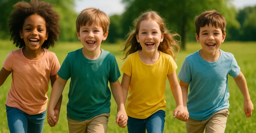 Sonhar com 4 crianças: inocência, novos projetos e cuidados