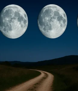 Sonhar com 4 luas: presságios, ciclos espirituais e revelações