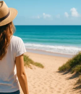 Sonhar indo para a praia: paz interior, descanso e leveza