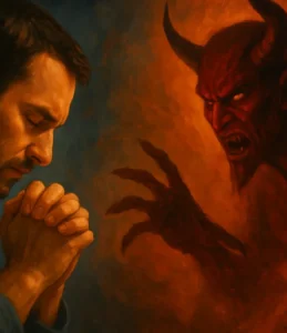 Sonhar orando e repreendendo o mal: batalha espiritual e proteção