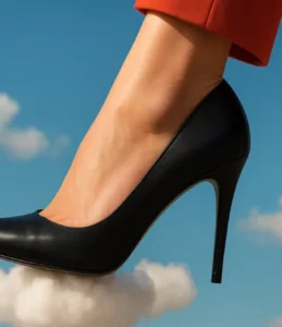 Sonhar usando salto alto: autoestima, postura e valorização pessoal