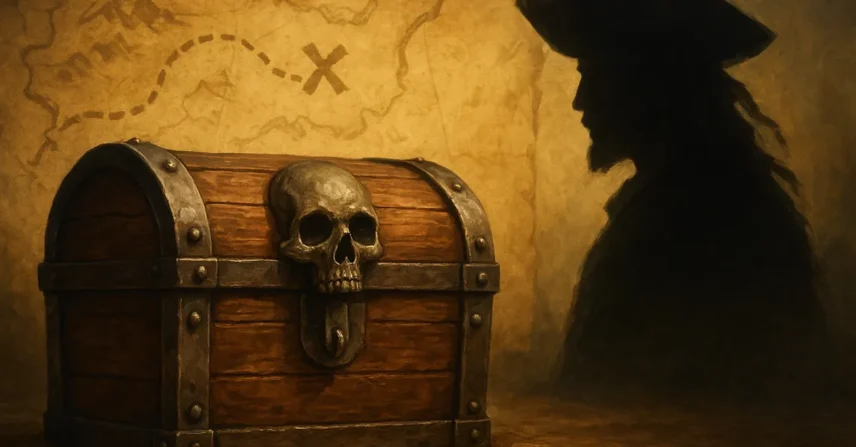 Baú da Morte: Desvende o Mistério de Depp na Aventura Pirata