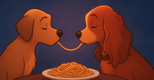 A Dama e o Vagabundo (1955) Disney: Cães, Espaguete e Romance!