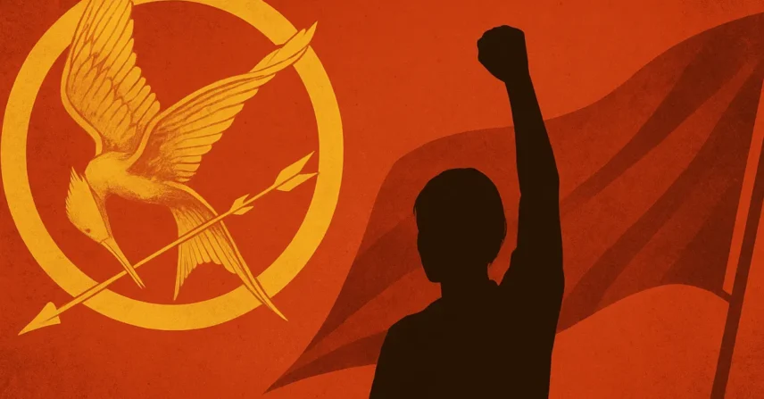 Jogos Vorazes: Esperança 1, Propaganda Oculta da Rebelião Já!