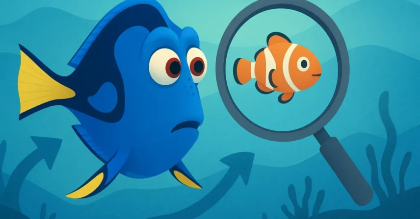 Procurando Dory: A Busca por Memória e Família Após Nemo!