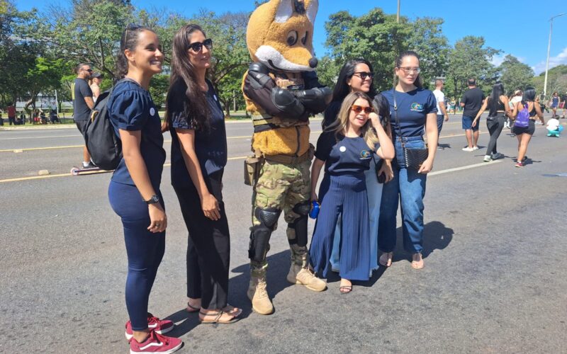 PM Ambiental e Lobo-Guará animam Eixão Atípico