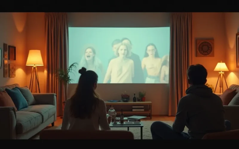 Como aproveitar o fim de semana com filmes e pipoca em casa